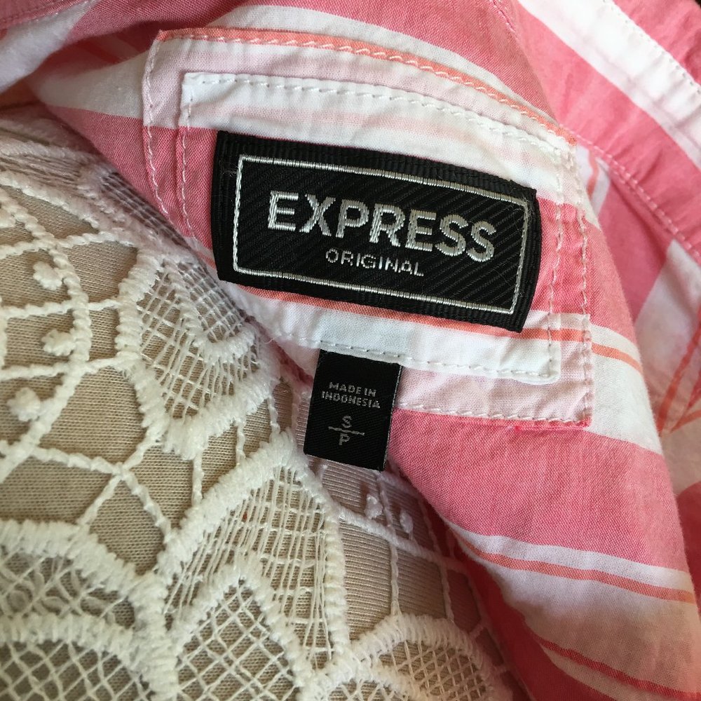 Express Lightweight Button Down Blouse - image 5
